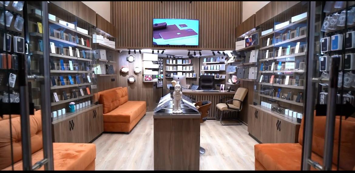 Intérieur du Showroom